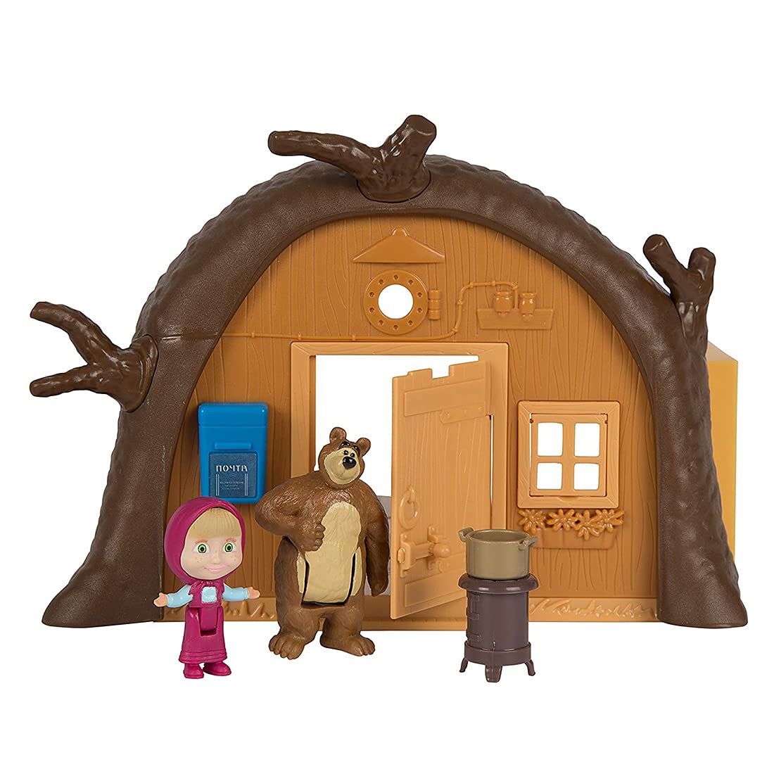 Simba Masha and the Bear Bear’s House Playset 3Y+ – Multicolor