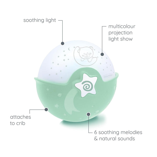 Infantino Soothing Light & Projector One Size Sage