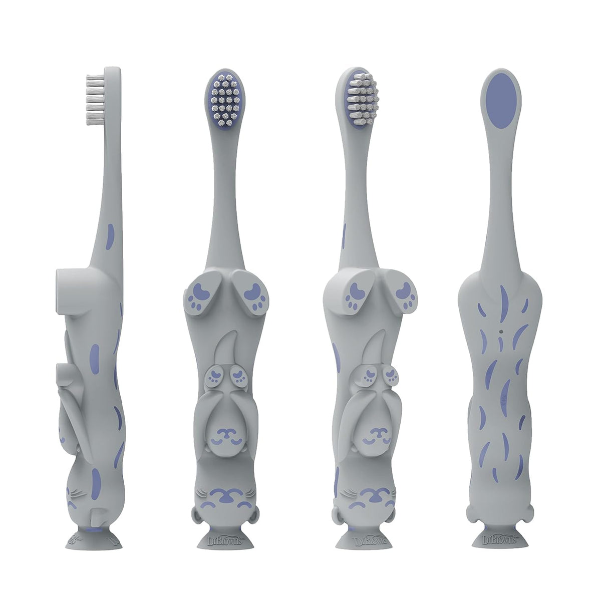 Dr. Brown’s Otter Toddler Toothbrush 1 Pack Grey