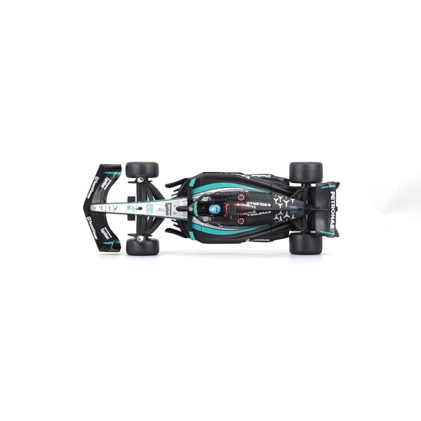 Bburago 2024 Mercedes AMG W15 F1 Car With Acrylic Box #63 George Russell 1/24