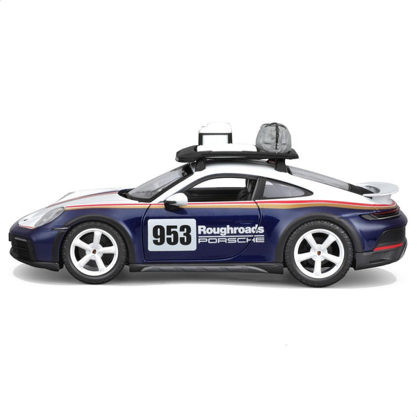 Rastar Porsche 911 Dakar Performance RC Car 1:14 – White & Blue