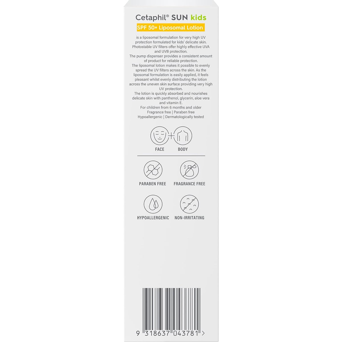 Cetaphil Sun Kids Liposomal Lotion SPF 50+ 150 ml