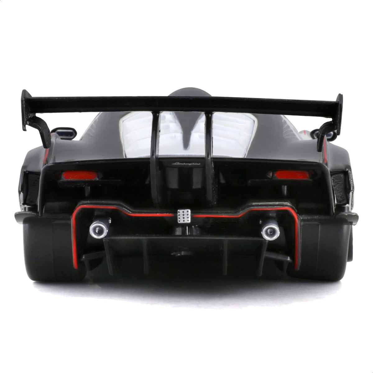Bburago 1:24 Lamborghini Essenza SCV12 #63 Diecast Model – White & Black