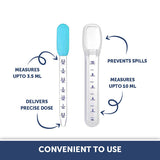 Hopop Medicine Spoon & Dropper - Blue