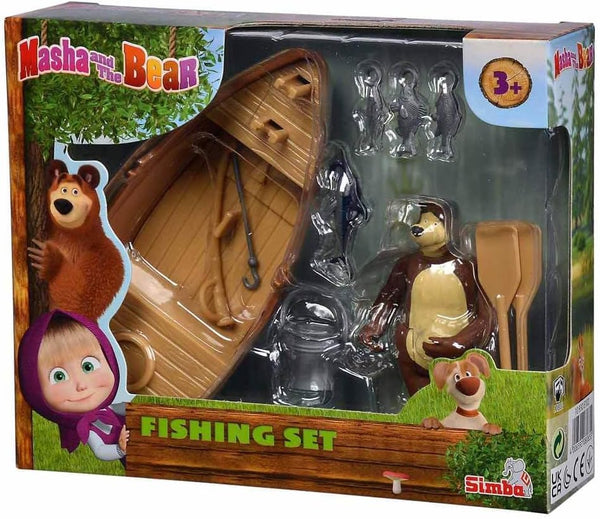 Masha And The Bear Simba Masha Playset Boat Multicolour, 3Y+
