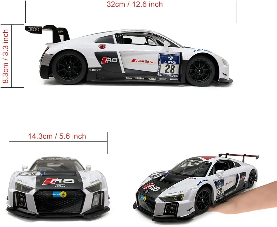 Rastar Remote Control Audi R8 LMS Scale 1/14