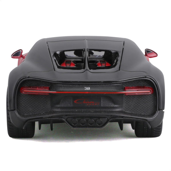 Maisto 1:24 Bugatti Chiron Sport #16 Red Licensed Diecast Scale Model Car