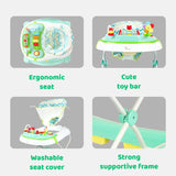 R For Rabbit Baby Walker Rock N Walk Blue Green