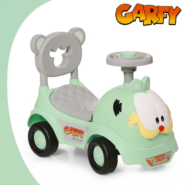 Dash Gaffy Ride On with Music Horn, Backrest And Under Seat Storage Utility Box For Age 1 Year to 3 Years