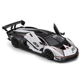 Bburago 1:24 Lamborghini Essenza SCV12 #63 Diecast Model – White & Black