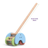 Giggles Rattle Strider Wooden Push Along 18M+ – Multicolor