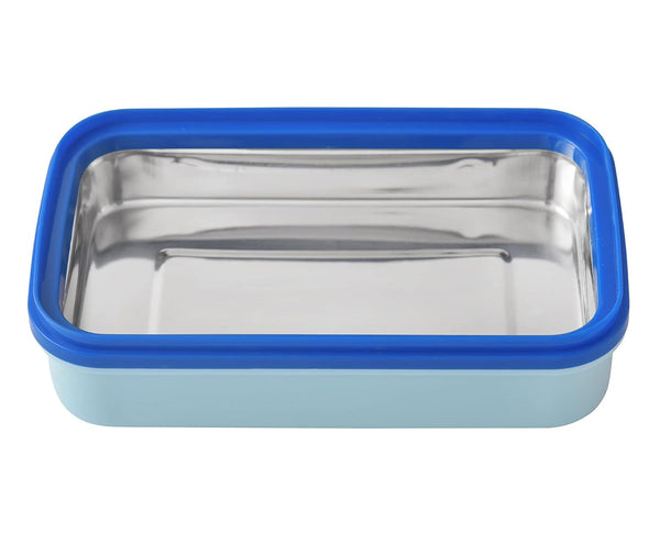 Youp Stainless Steel Aqua Blue Color Kids Lunch Box