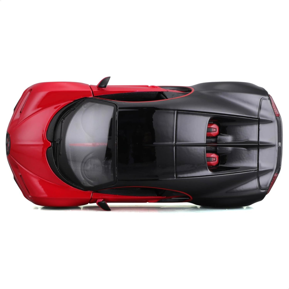 Maisto Bugatti Chiron Sport #16 Diecast Model Car 1:24 Red & Black