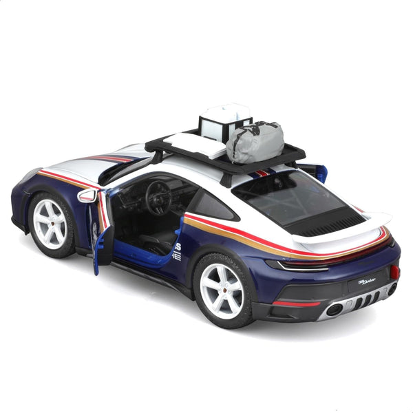 Rastar Porsche 911 Dakar Performance RC Car 1:14 – White & Blue