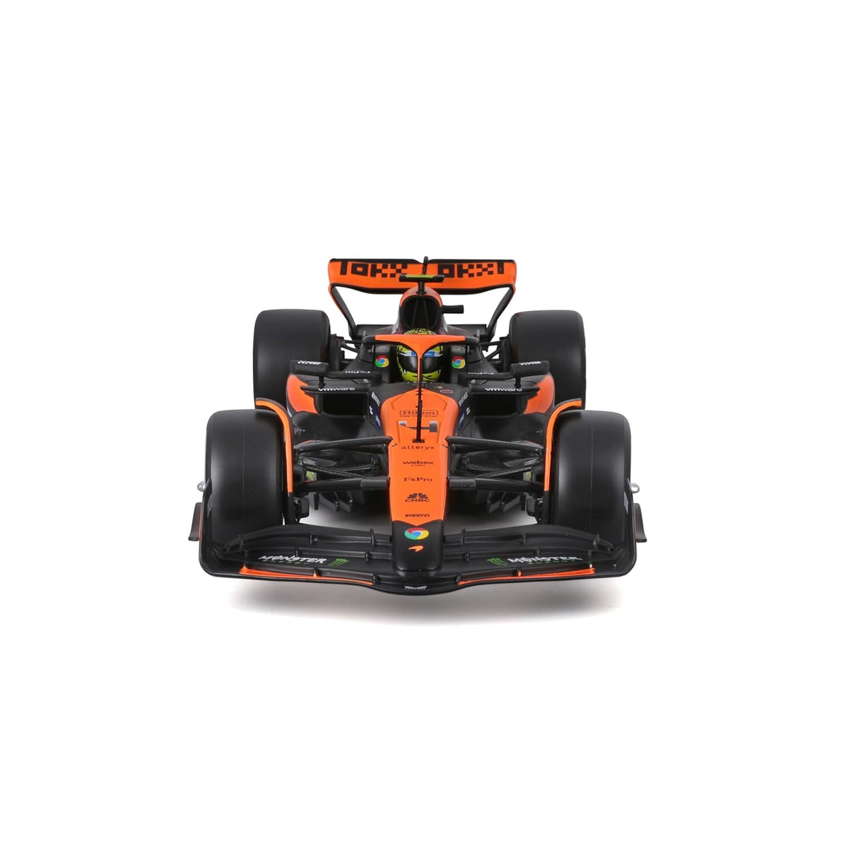 Bburago McLaren MCL38 #81 Oscar Piastri Miami GP 2024 1:24 Diecast Model