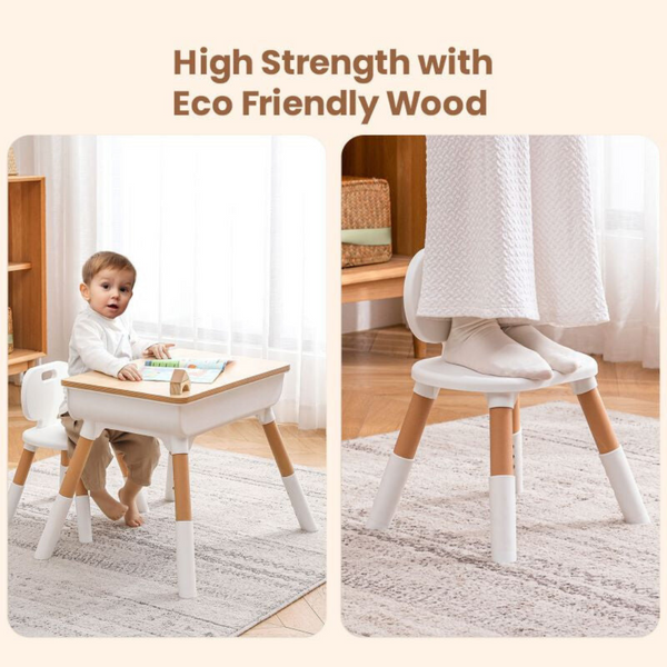 Woodland Kids Study Table With Chair