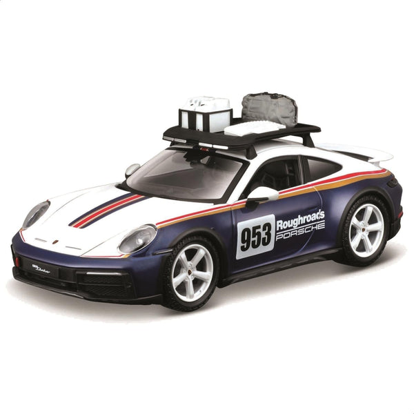 Rastar Porsche 911 Dakar Performance RC Car 1:14 – White & Blue