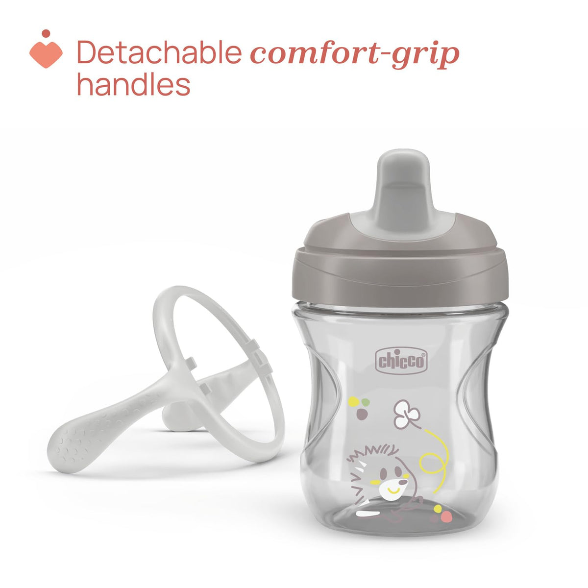 Chicco Training Cup 200 ml Grey