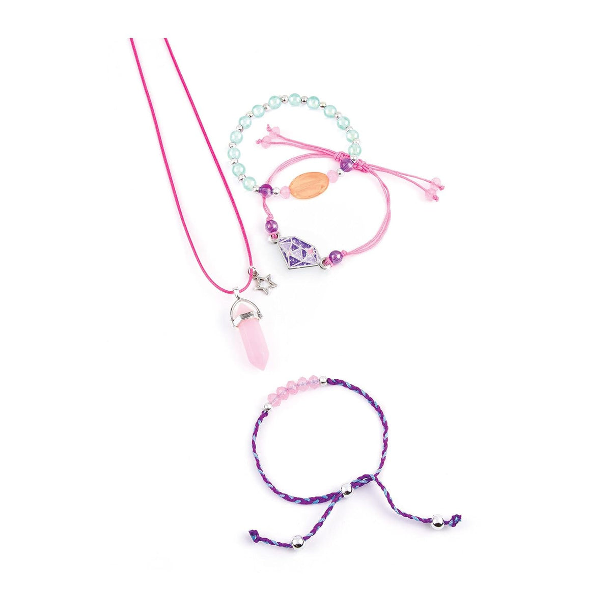 Make It Real Positive Gems Jewelry DIY Kit 1 Kit Multicolor