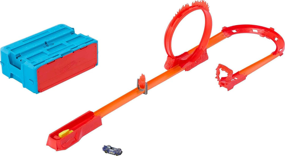 Hot Wheels Track Builder Flame Stunt Pack Standard Size Multicolour