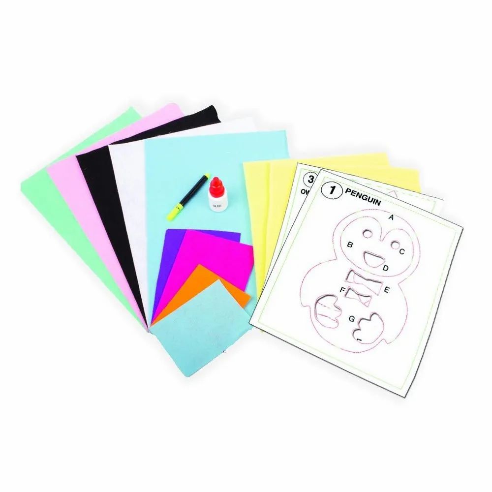 Handycrafts DIY Plushies 18-Piece 5Y+ – Multicolor