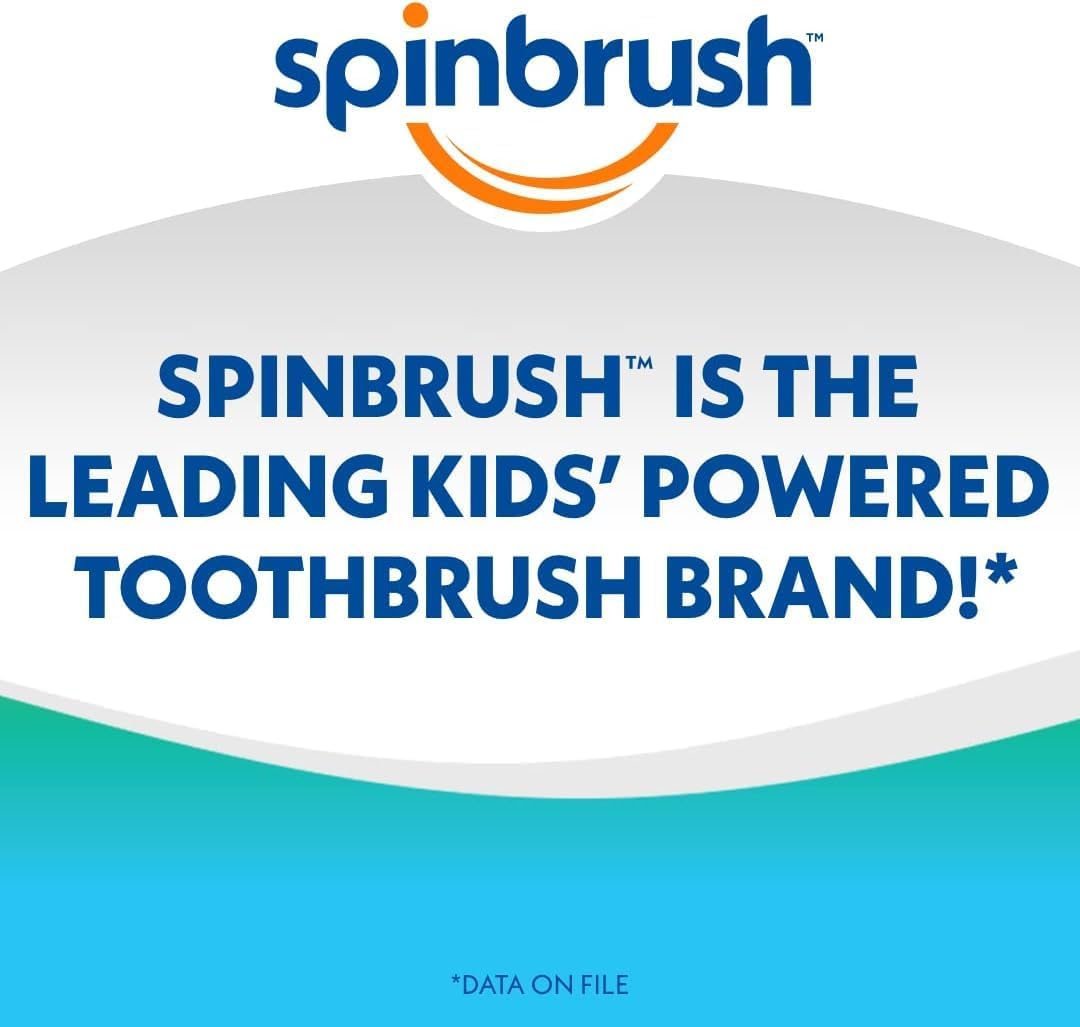 Spinbrush Battery Operated Paw Patrol Toothbrush - Yellow