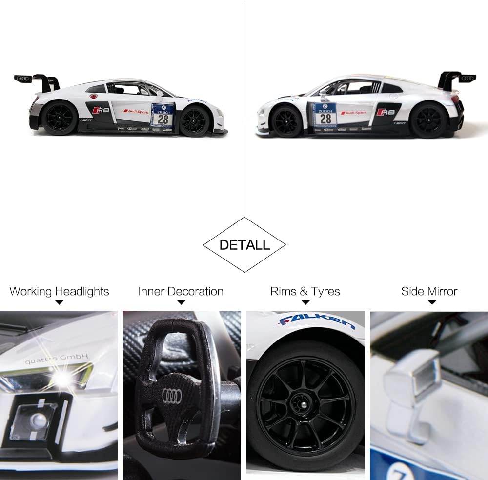 Rastar Remote Control Audi R8 LMS Scale 1/14