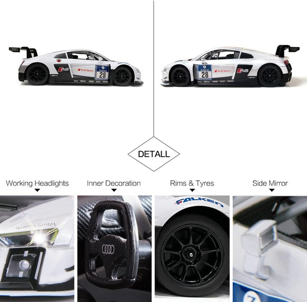 Rastar Remote Control Audi R8 LMS Scale 1/14