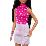 Barbie Fashionistas #215 65th Anniversary Doll β Pink Star-Print Look