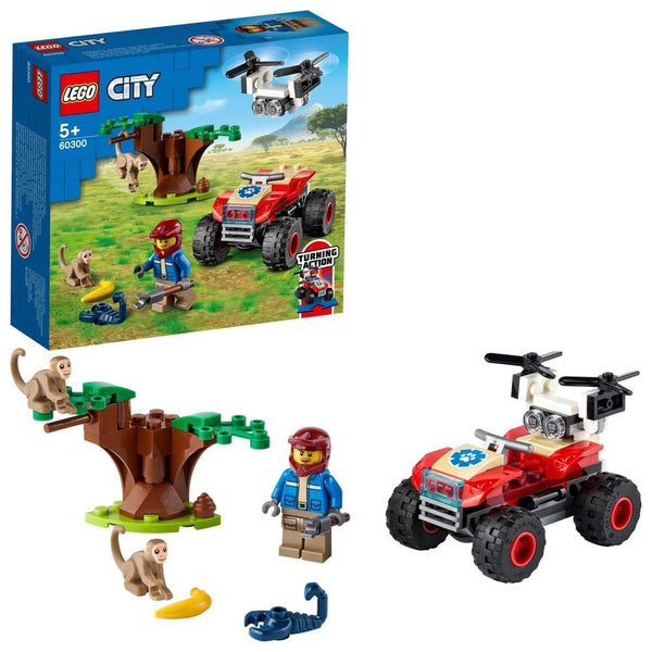 LEGO City Wildlife Rescue Atv 5+ 74Pcs 60300