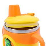 Flengo Stainless Steel Baby Sipper Bottle 260 ml Yellow Sea Horse
