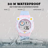 Spiky EVA26 Fun Digital Watch for Kids 3–14Y – Blue