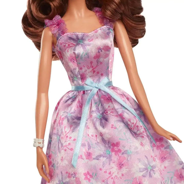 Barbie Signature Birthday Wishes Doll, Collectible in Satiny Lilac Dress