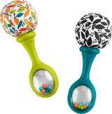 Fisher-Price Rattle 'n Rock Maracas Set of 2 3M+ Neutral Colours