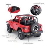 Rastar Jeep Wrangler JL 1:14 Remote Control Car – Red – 6 Years+