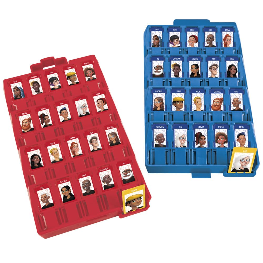 Hasbro Gaming Guess Who? Grab and Go 2-Player 6Y+ – Multicolor