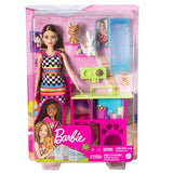 Barbie Pet Playhouse Doll & Playset Standard Size Multicolour