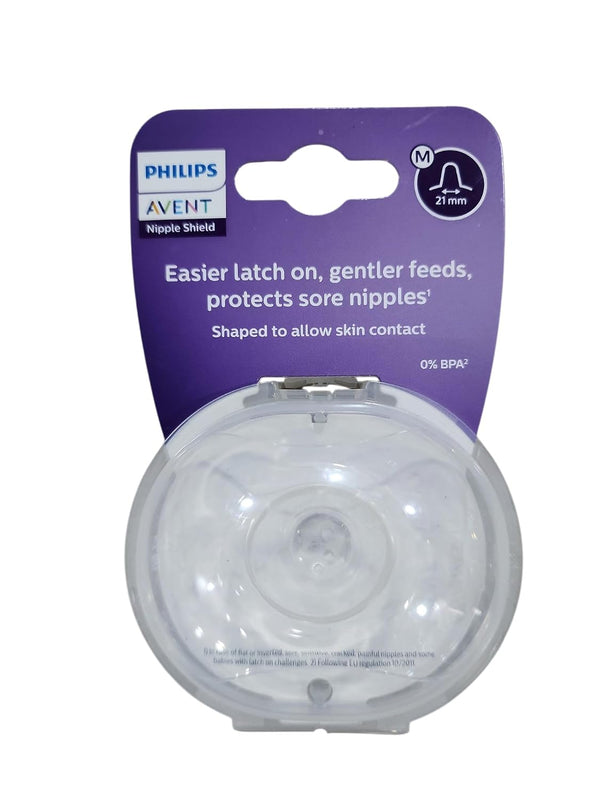 Philips Avent Nipple Shield Medium 21 mm β Pack of 2