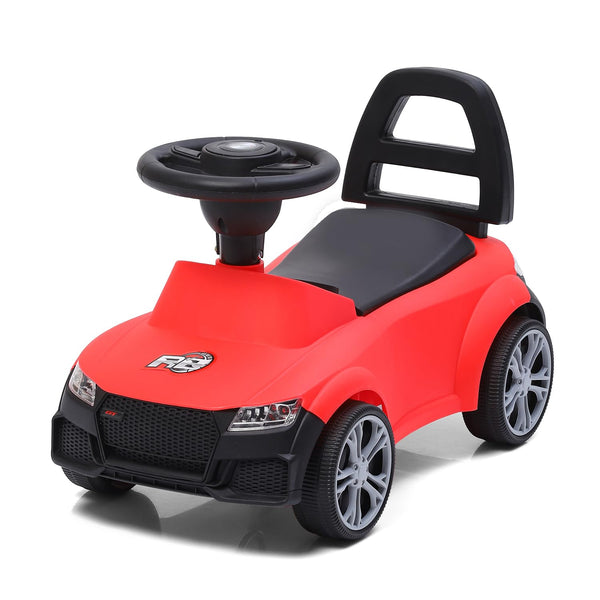 Dash R8 Kids Push Ride On with Horn, Music, Light, Backrest and Under Seat Storage - 1 to 3 Years