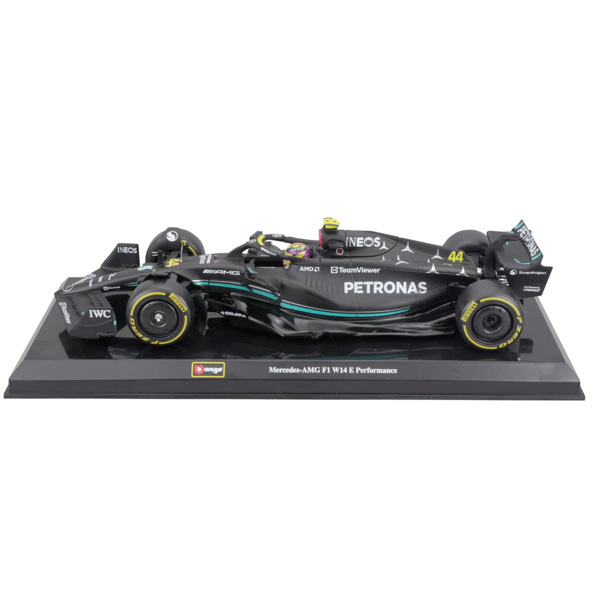 Bburago 1:24 Mercedes-AMG Petronas F1 W14 #44 Lewis Hamilton 2023 Diecast Model