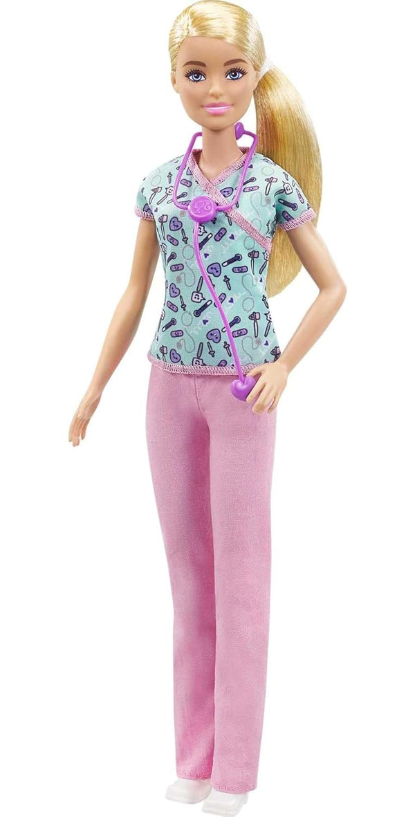 Barbie Nurse Blonde Doll