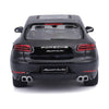 Bburago Porsche Macan Diecast Vehicle 1:24 Scale), (Model: 18-21077), Black