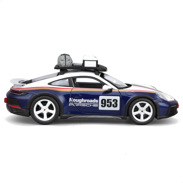 Rastar Porsche 911 Dakar Performance RC Car 1:14 – White & Blue