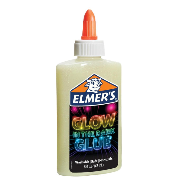Elmers Glow in The Dark Liquid Glue 5oz-Natural