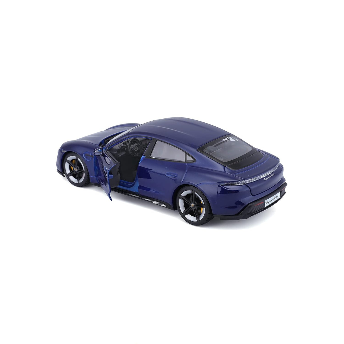 Bburago Porsche Taycan Turbo S 1:24 Die-Cast Model – White