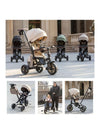 Qplay Comfo Max 7 in 1 Trike - Coffee