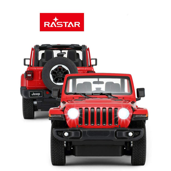 Rastar Remote Control Jeep Wrangler Car Scale 1/14