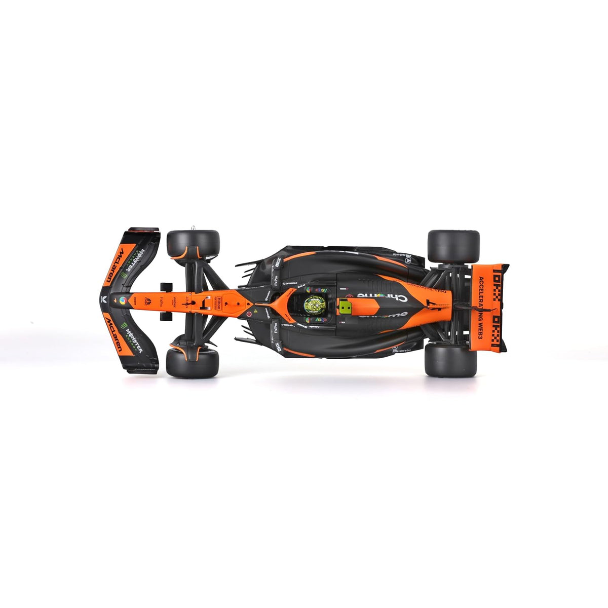 Bburago McLaren MCL38 #81 Oscar Piastri Miami GP 2024 1:24 Diecast Model