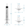 Dr. Brown's Pacidose Pacifier Medicine Dispenser 0-6M and 6-18M