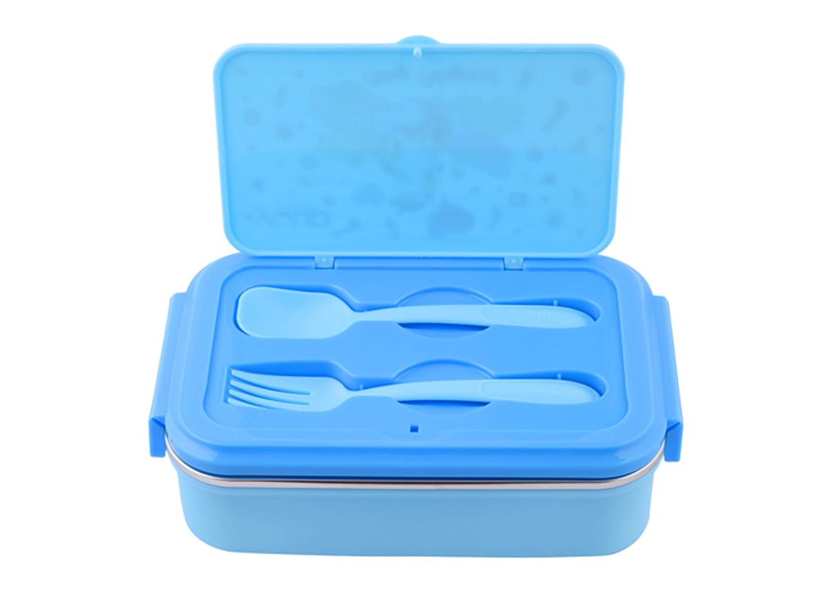 Youp Crazy Unicorn Stainless Steel Insulated Lunch Box 850 ml Blue